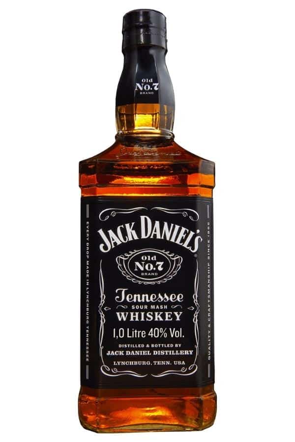 A bottle of Jack Daniels