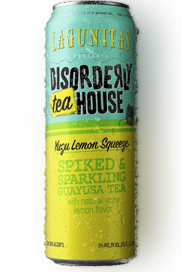 A can of Lagunitas Disorderly TeaHouse.